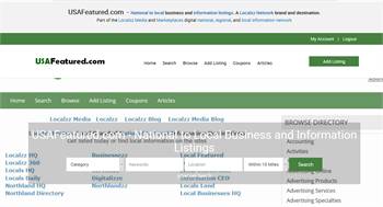 USAFeatured.com  - USA Business and Information listings.