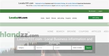 Localzz101.com - National to local business related information listings. 